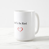 Mug C'est Cool d'être gentil avec les autres (Devant droit)