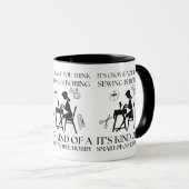 Mug C'est correct si vous pensez que la couture est en (Devant droit)