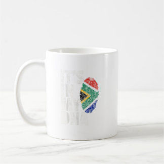Mug C'Est Dans Mon Adn Afrique du Sud Drapeau National