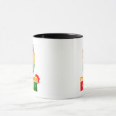Mug C'est dans mon ADN drapeau africain Mois de l'hist (Centre)