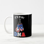 Mug C'Est Dans Mon Adn Puerto Rican Boxe (Gauche)
