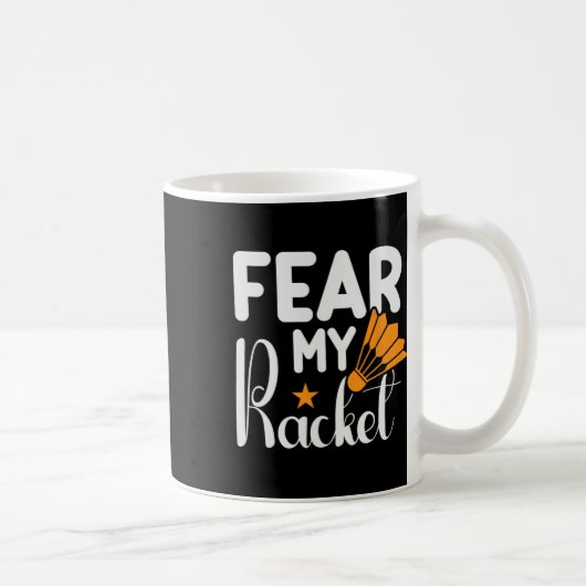 Mug C'est dans mon Dna Dminton Shuttle Racket Dminton (Droite)
