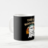 Mug C'Est De La Feuille De Boite, Halloween Rétro, Hal (Devant gauche)