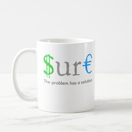 Mug C'est de l'argent drôle (Gauche)