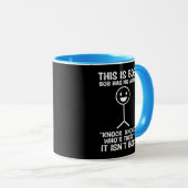 Mug C'Est Drôle, Bob N'A Pas D'Armoiries. (Devant droit)