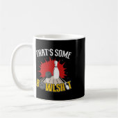 Mug C'est drôle de quilles de bowling boule Quilles Bo (Gauche)