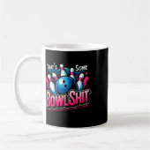 Mug C'est drôle de quilles, un amateur de bowling drôl (Gauche)