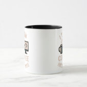 Mug C'est drôle de transformer le café en code (Centre)