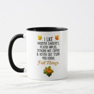 Mug C'est drôle, les élections d'automne 2020 novembre