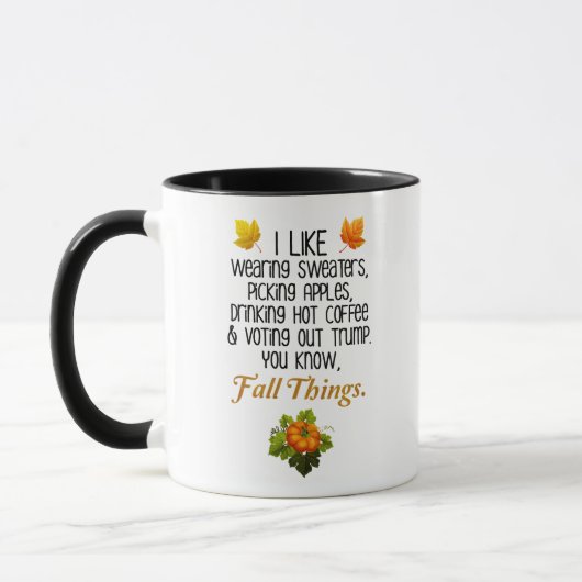 Mug C'est drôle, les élections d'automne 2020 novembre (Gauche)