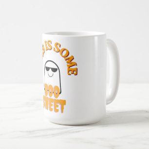 Mug C'est du Feuillet de Boo – Pun Halloween Drôle de