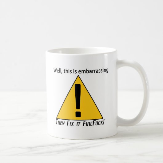 Mug C'est embarrassant (Droite)
