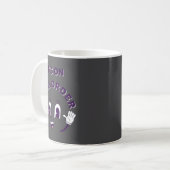 Mug C'est en commande retardée Citation drôle Sourire (Devant gauche)