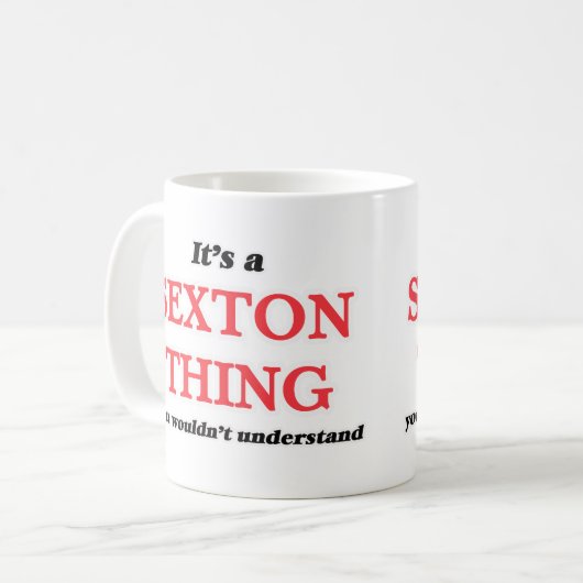 Mug C'est et Sexton, tu ne comprendrais pas (Devant gauche)