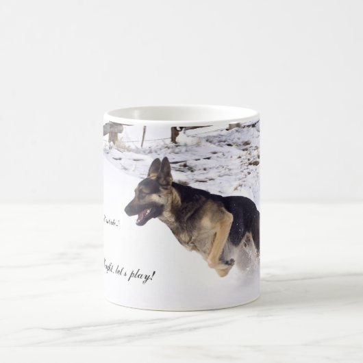 Mug C'est extérieur froid (Centre)