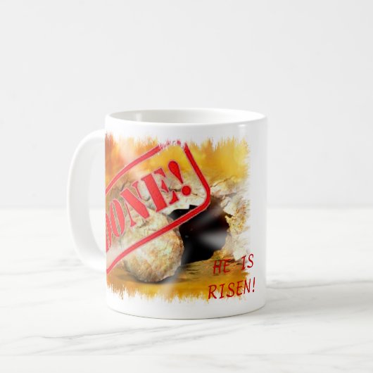 Mug C'est fait - Il est ressuscité (Devant gauche)