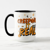 Mug C'est Halloween Drôle Cadeau Présent (Gauche)
