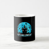 Mug C'est Halloween Maison Hantée Conception Chauve-so (Centre)