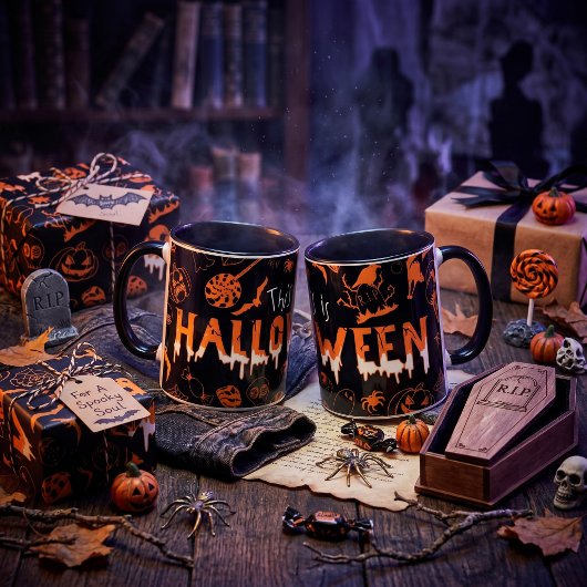 Mug "C'est Halloween – Style effrayant pour les audaci