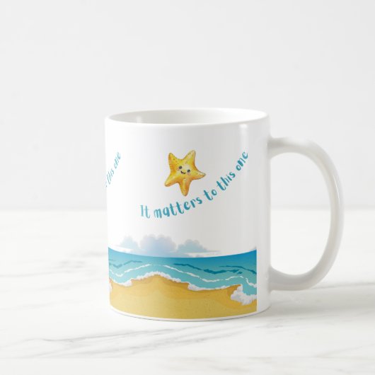 Mug C'est important pour celui-là, Starfish Story. (Droite)