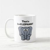 Mug C'est IrrELEPHANT (Gauche)