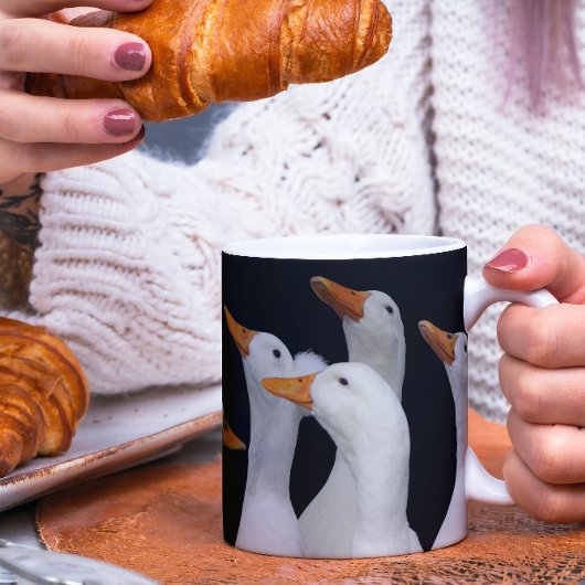 Mug C'est juste des canards blancs.