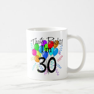 Mug C'est juste que j'ai 30 ans - anniversaire
