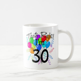 Mug C'est juste que j'ai 30 ans - anniversaire