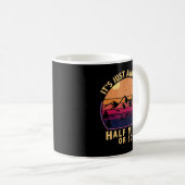 Mug C'est juste un autre demi-kilomètre ou si Camping  (Devant droit)