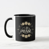 Mug C'est juste une phase solaire Eclipse 2025 Lune lu (Gauche)