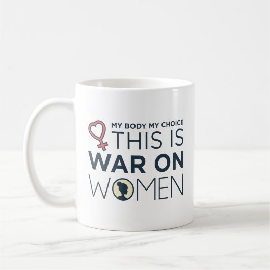 Mug C'Est La Guerre Des Femmes (Gauche)