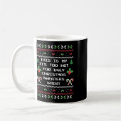 Mug C'est la mienne, il fait trop chaud pour les pulls (Gauche)