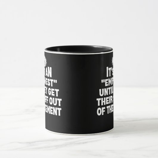 Mug C'est la peine pour Empty Nest Funny Empter Nester (Centre)