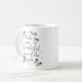 Mug C'est la période la plus merveilleuse de l'année (Devant gauche)