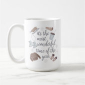 Mug C'est la période la plus merveilleuse de l'année c (Gauche)