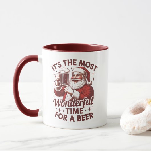 Mug C'est la période la plus merveilleuse pour un Père (Avec donut)