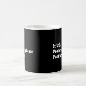 Mug C'Est La Protection De Ma Paix Pour Moi (Centre)