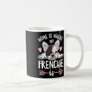 Mug C'Est Là Que Mon Frenchie Est Cité Pour Un Proprié