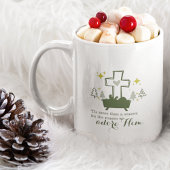 Mug C'EST LA RAISON Christian Nativité 15oz Noël
