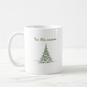 Mug C'est la saison Arbre de Noël Debbie Groovy Père N