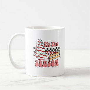 Mug C'est la saison Arbre de Noël Groovy Rétro Debbie