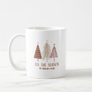 Mug C'Est La Saison Arbre De Noël Vacances Élégant Chi