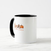 Mug C'Est La Saison Citrouille Leaf Latte Fall Thanksg (Devant gauche)