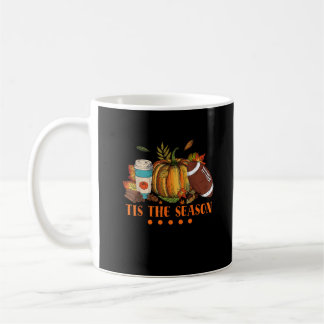 Mug C'Est La Saison Citrouille Leaf Latte Fall Thanksg