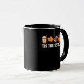 Mug C'Est La Saison Citrouille Leaf Latte Fall Thanksg (Devant droit)