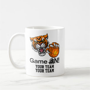 Mug C'Est La Saison De Basketball Jeu Sur Tiger