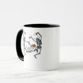 Mug C'Est La Saison De Éffrayant Halloween Skeleton Re (Devant gauche)