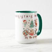 Mug C'Est La Saison De Jolies Fêtes De Noël (Devant droit)