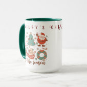 Mug C'Est La Saison De Jolies Fêtes De Noël (Devant gauche)