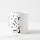 Mug C'est la saison de la fête de Noël (Devant gauche)